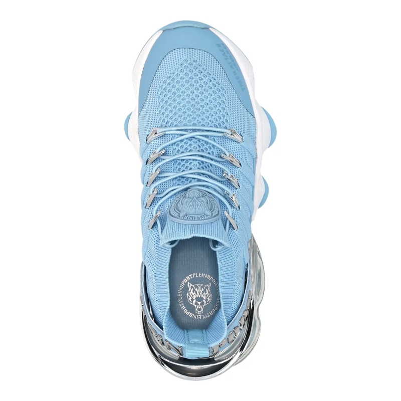 Plein Sport Low-Top-Sneaker Läufer Sneaker Tiger hell-blau(Image 4)