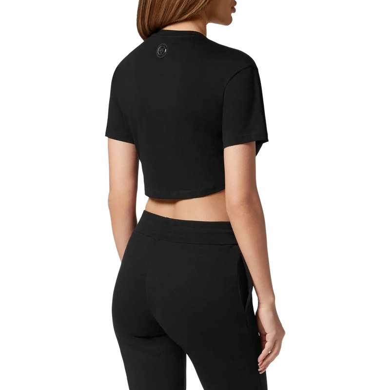 Plein Sport T-Shirt T-Shirt Rundhalsausschnitt Ss Scratch schwarz(Image 6)