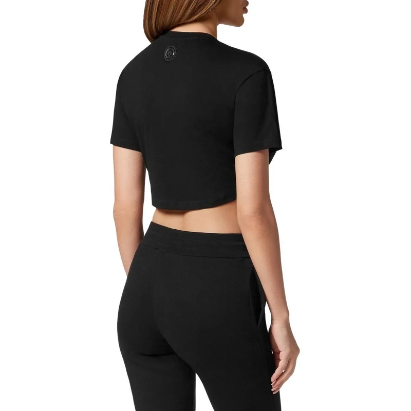 Plein Sport T-Shirt T-Shirt Rundhalsausschnitt Ss Scratch schwarz(Image 3)