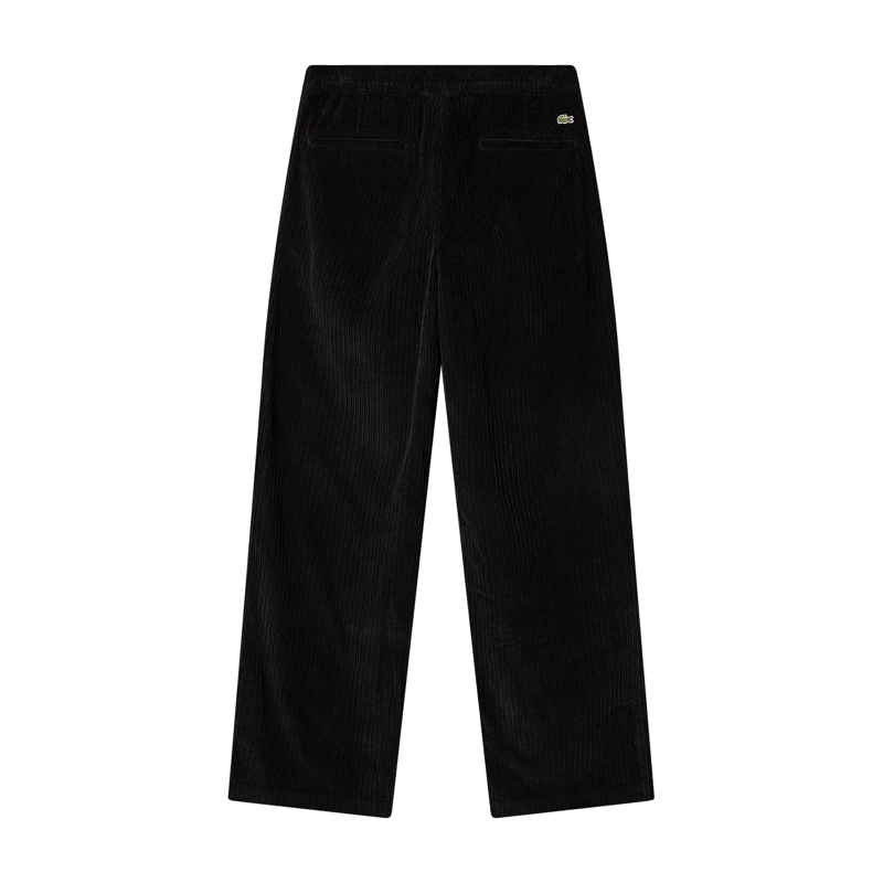 Lacoste Pantalon Cordhose aus Baumwolle schwarz(Image 2)
