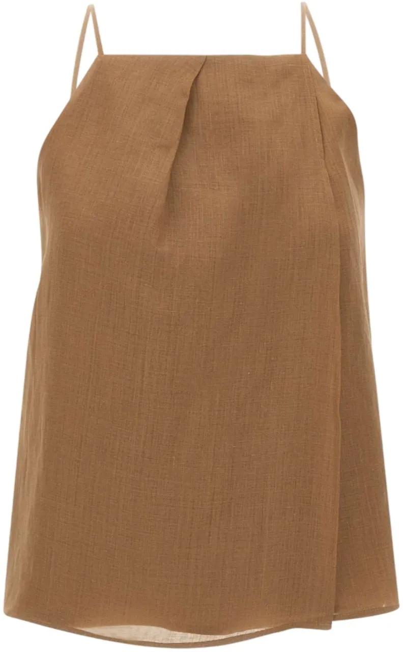 Thumbnail - Max Mara - Top Brown - Größe 42 - braun