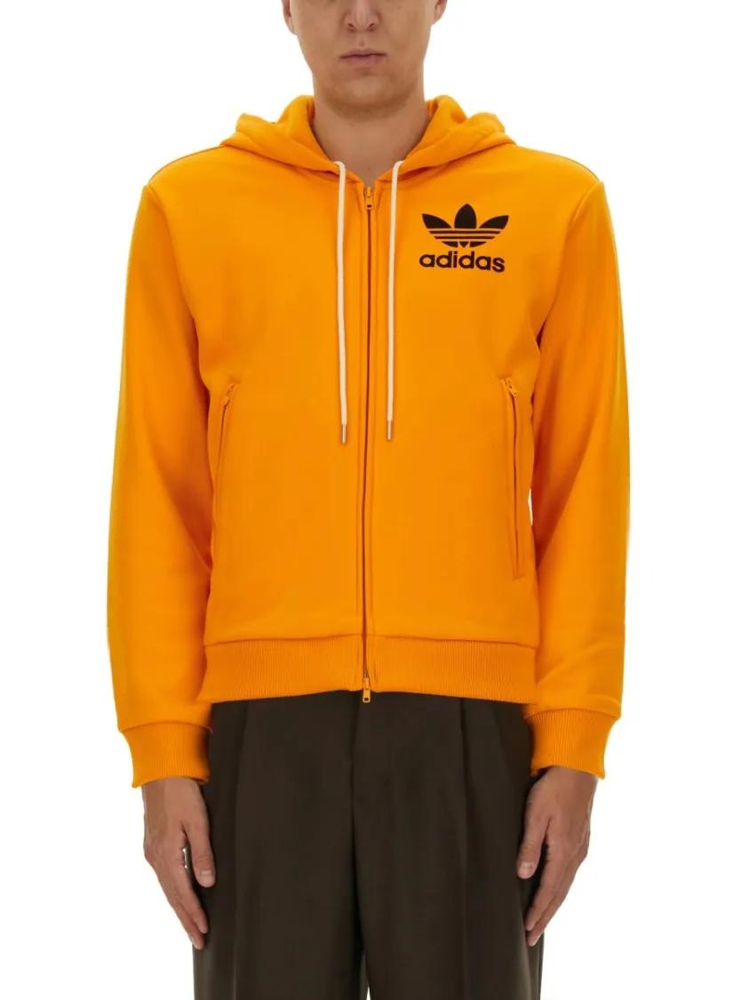 Thumbnail - ADIDAS X WALES BONNER - Hooded Track Sweatshirt - Größe XS - orange