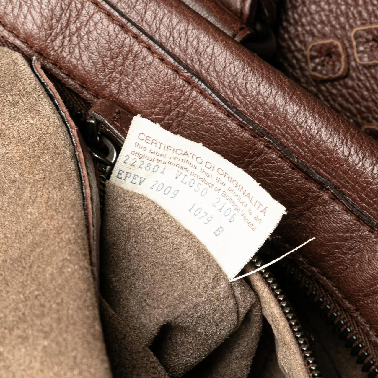 Thumbnail - Bottega Veneta Hobo Bags - Cervo Patchwork Bowler Bag - Gr. unisize - in Braun - für Damen