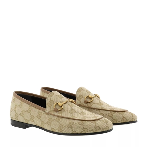 Gucci Moccasin With Horsebit Leather New Sand Loafer