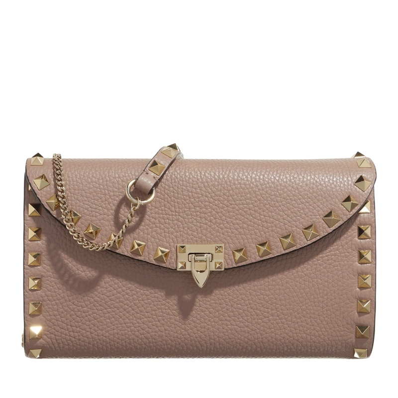 Valentino Garavani Wallet On A Chain Wallet With Chain Poudre