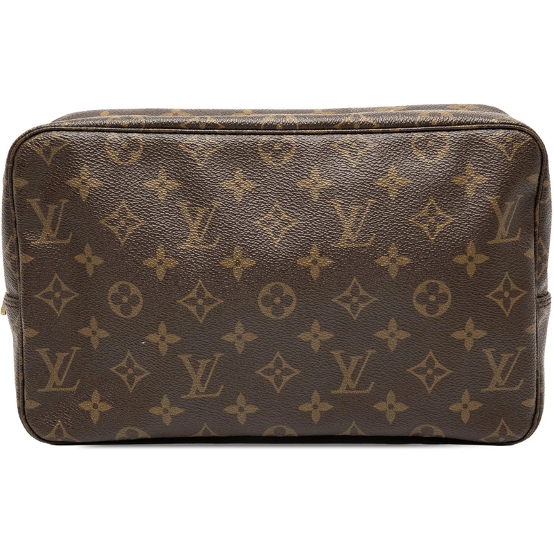 Louis Vuitton Pochette Monogram Trousse Toilette 28 braun