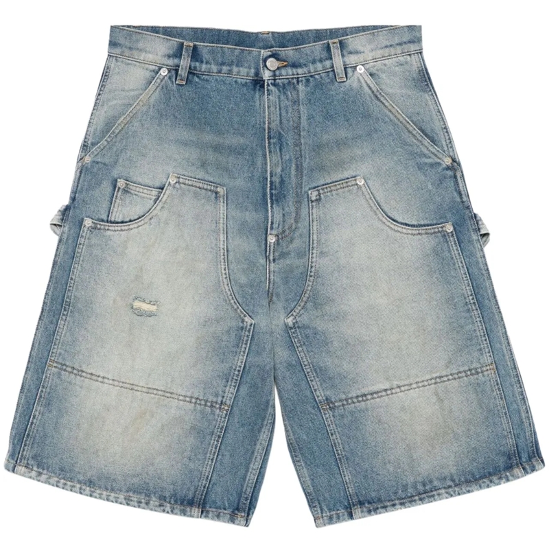 Moschino Jeans à jambe droite Trousers Blue blau