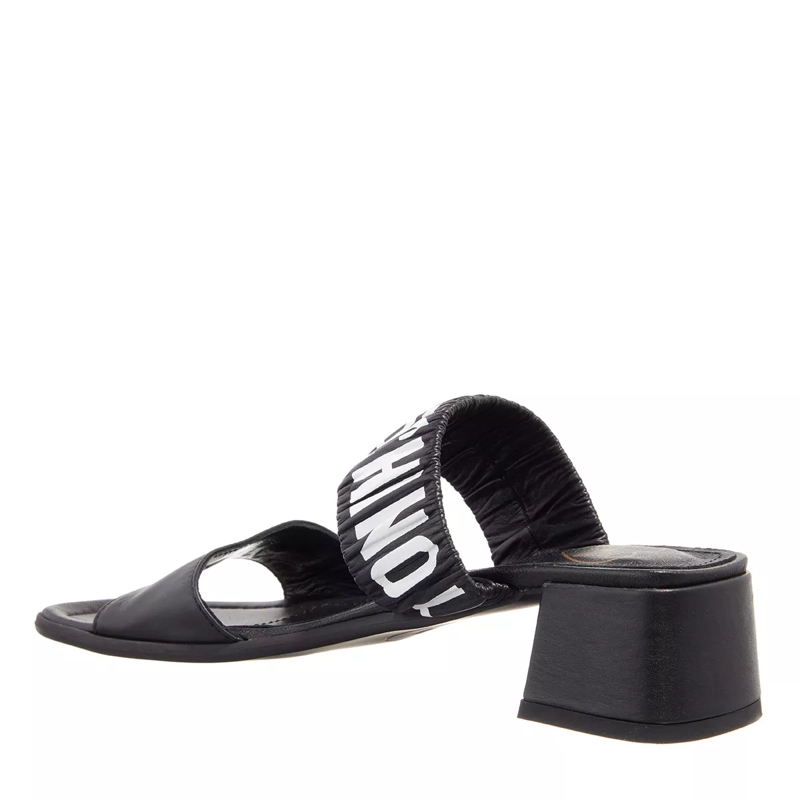 Love Moschino Slides Logo Band Nero(Image 2)