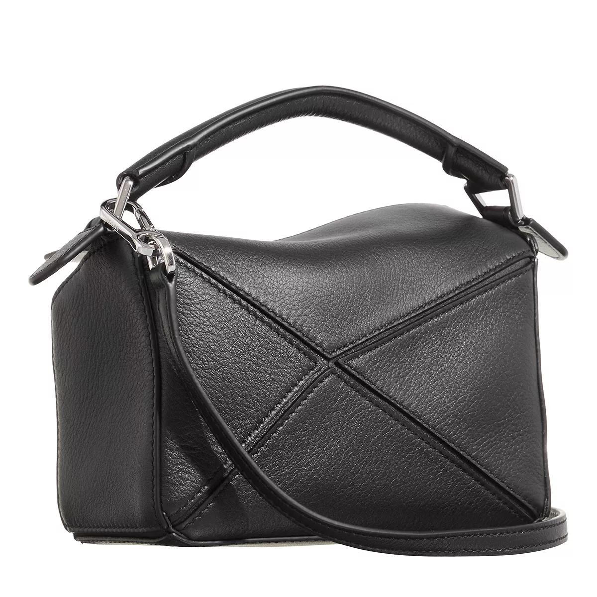 Loewe Crossbody bags Mini Puzzle bag in classic calfskin in zwart