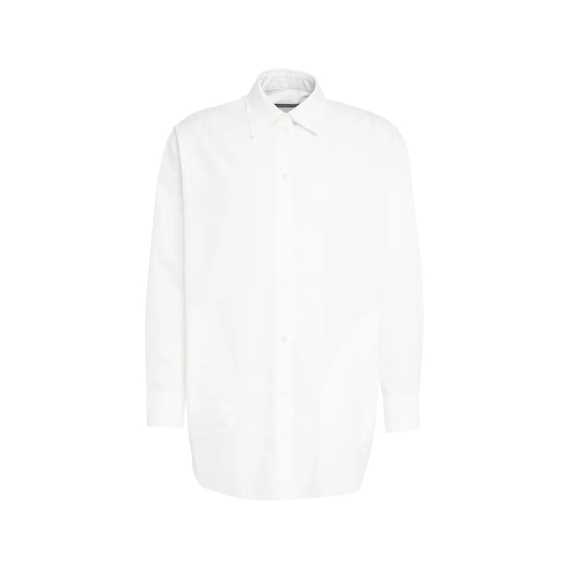 Department Five Overhemd Classic Cotton Button-Down Shirt With Timeless App White