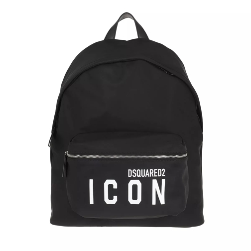 Dsquared2 Icon Backpack Black/White Sac à dos