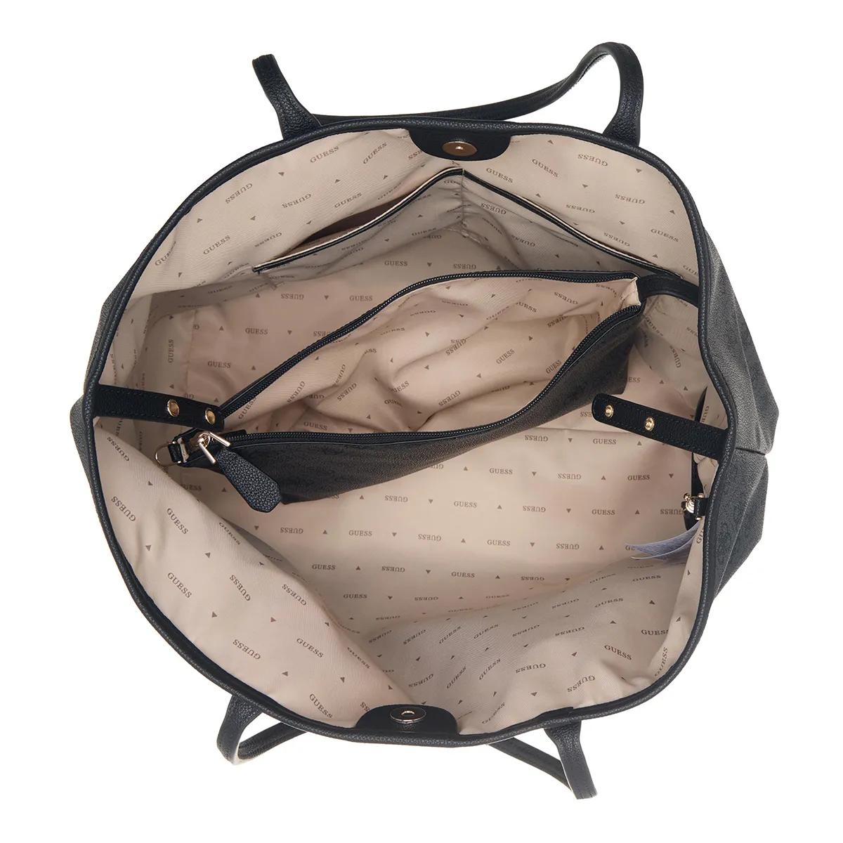 Guess Shoppers & Totes Victtoria Large 2 In 1 Tote in zwart