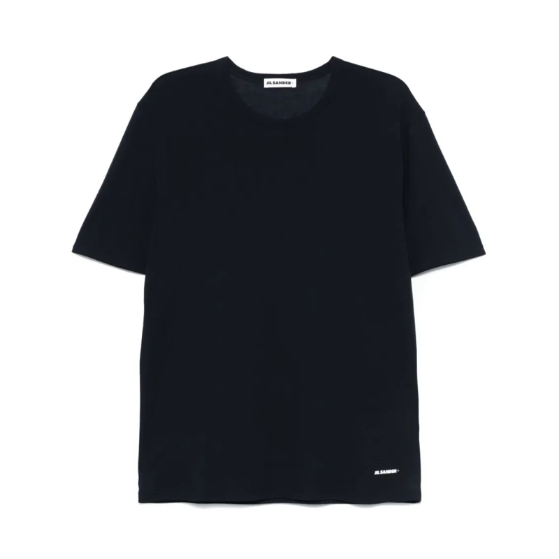Jil Sander T-shirt Blue Crew Neck T-Shirt Blue