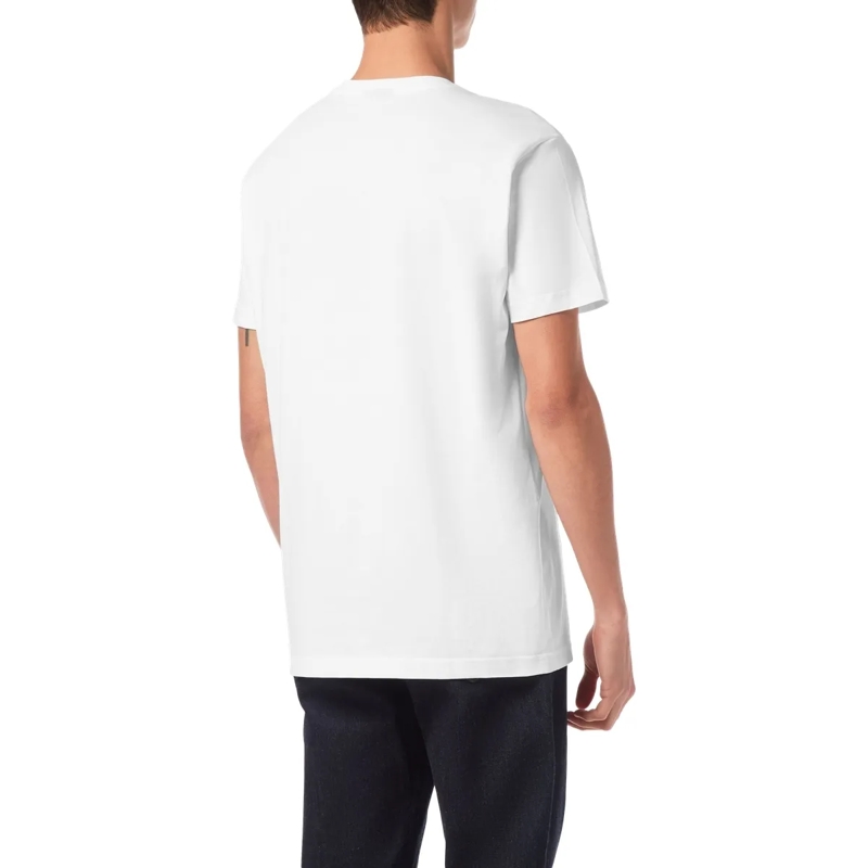 BILLIONAIRE T-Shirt T-Shirt Rundhalsausschnitt Ss Crest weiss(Image 2)