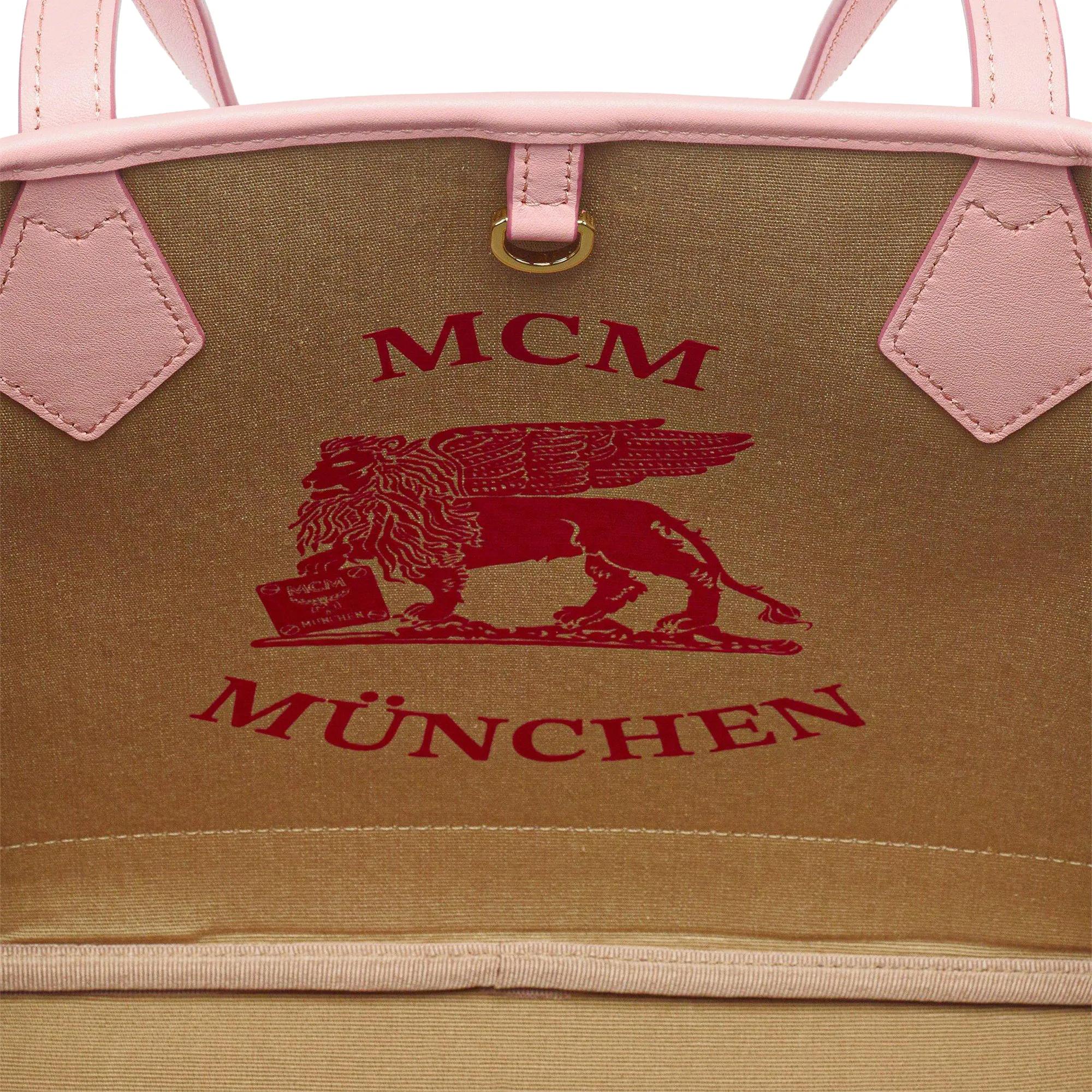 Thumbnail - MCM Shopper - Shoppers & Totes Neuer Liz Shopper in Visetos - Gr. unisize - in Gold - für Damen