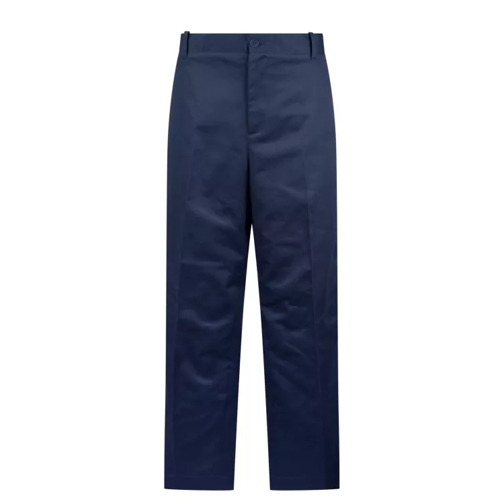 Maison Kitsune Straight Chino Blue 