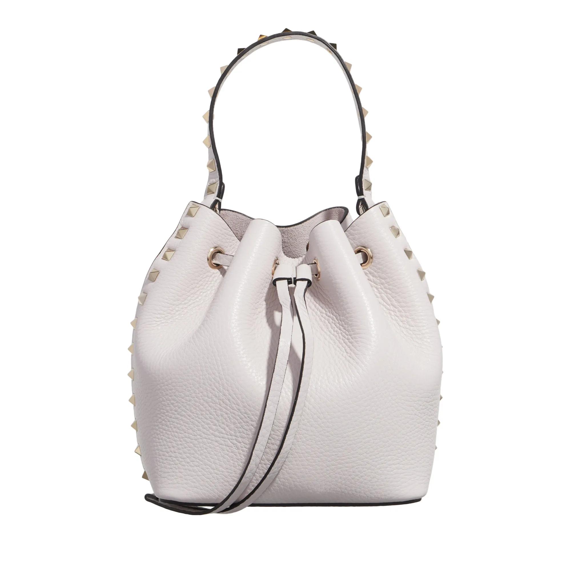 Valentino Garavani Beuteltasche - Drawstring Bag Rockstud - Gr. unisize - in Lila - für Damen