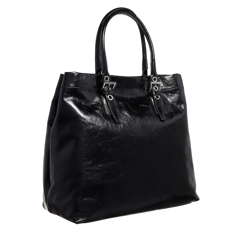 Abro Tote Shopper By My Side Black/Nickel (Image 3)