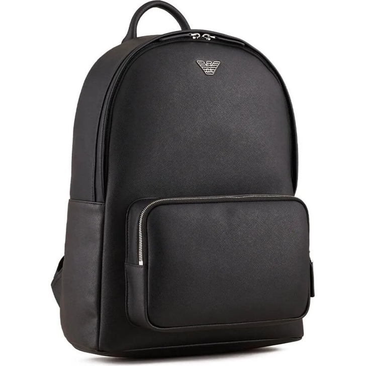 Emporio Armani Black Backpack Black schwarz Rucksack