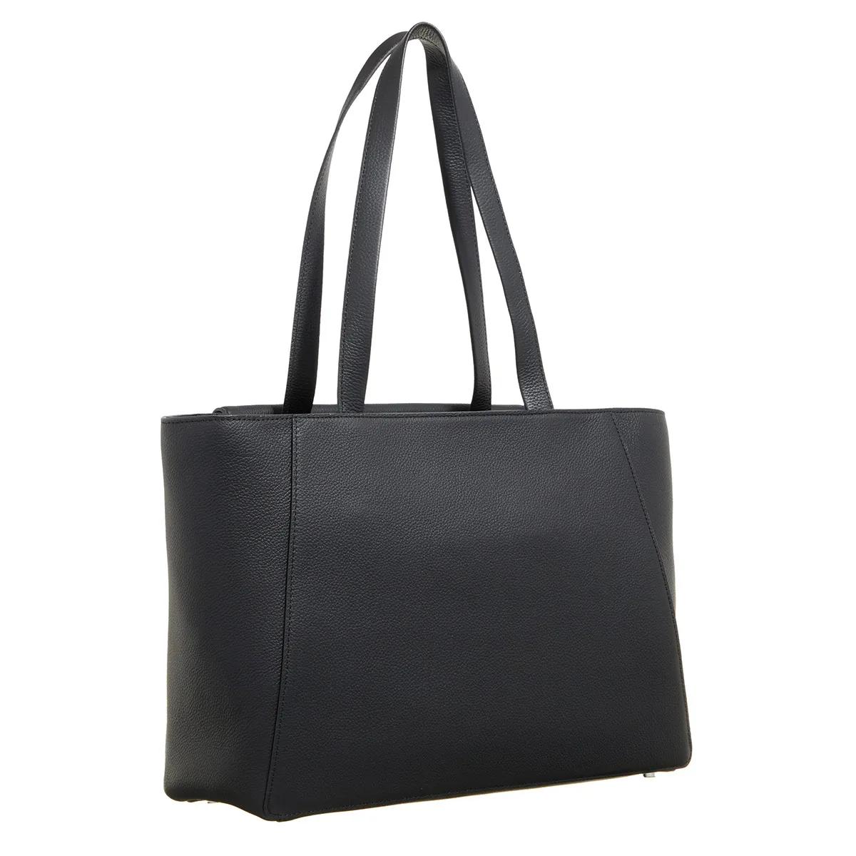 Karl Lagerfeld Shoppers & Totes K Seven Grainy Tote in zwart