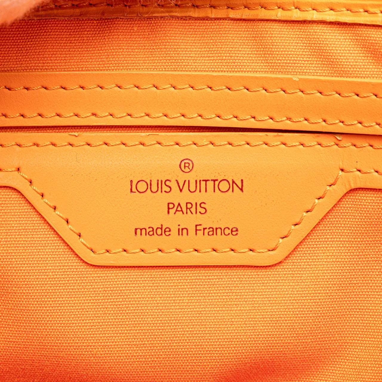 Thumbnail - Louis Vuitton Shopper - Epi Sac Plat PM - Gr. unisize - in Orange - für Damen