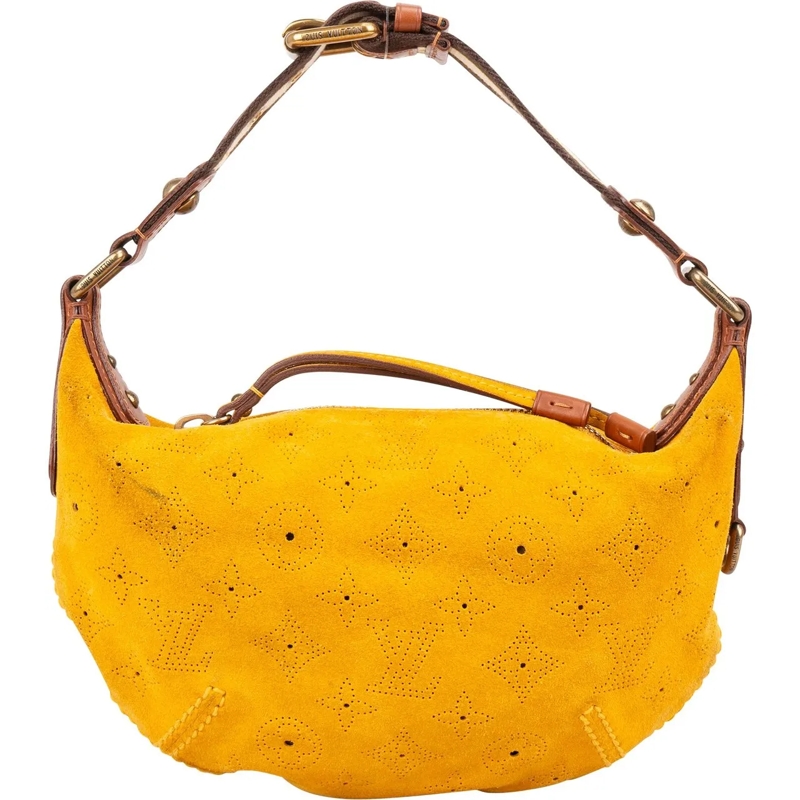 Louis Vuitton Tote Louis Vuitton Canvas Suede Monogram Onatah PM Shou gelb