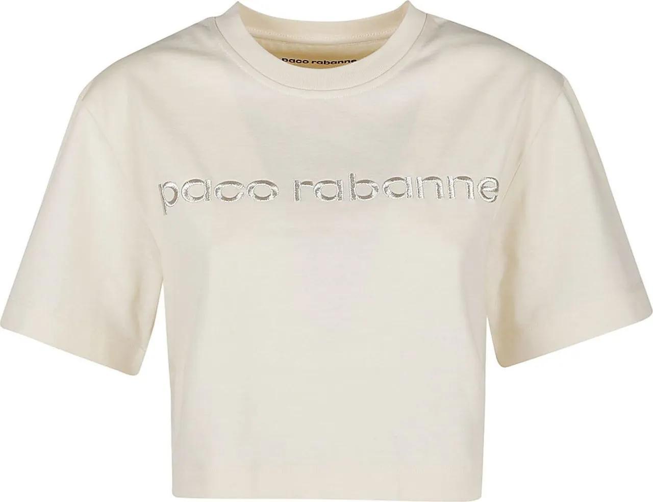Thumbnail - Paco Rabanne - T-shirt Nude & Neutrals - Größe 36 - beige