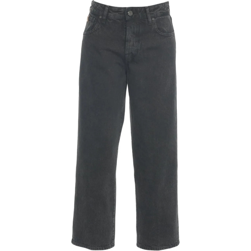 Jacob Cohen Jeans mit geradem Bein Straight leg jeans schwarz