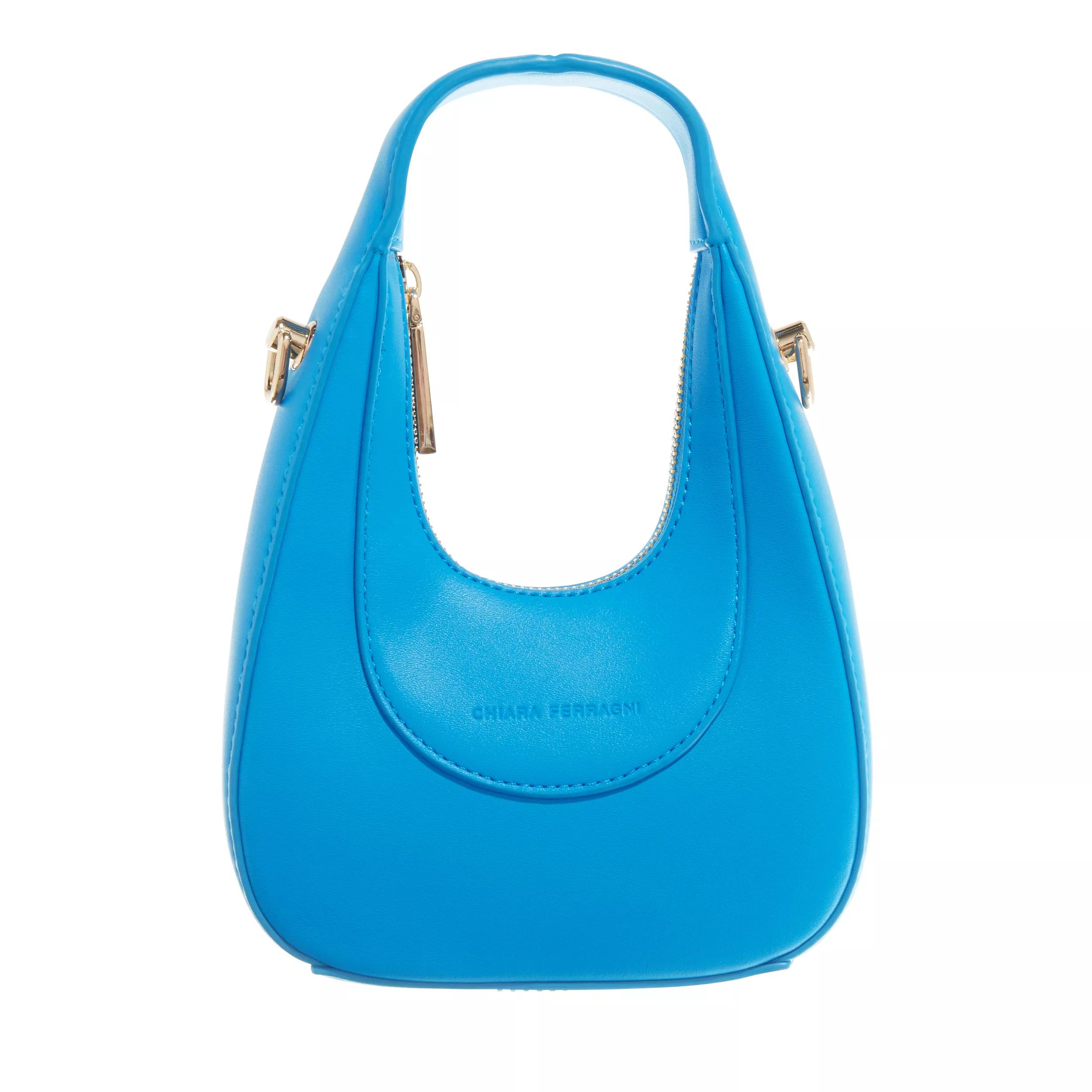 Chiara Ferragni Hobo Bag - Range G - Golden Eye Star, Sketch 02 Bags - Gr. unisize - in Blau - für Damen