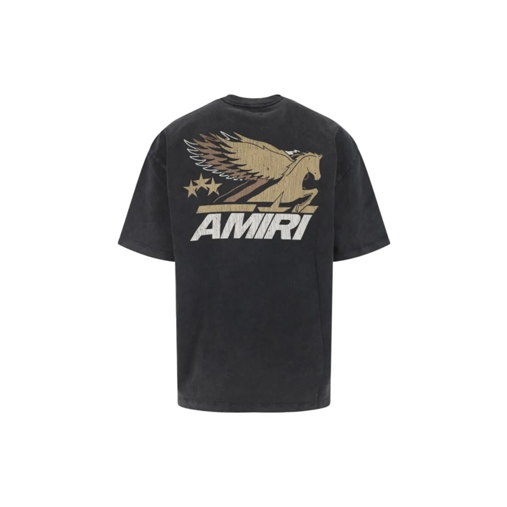 Amiri Pegasus' T-Shirt – Black Black | T-shirts