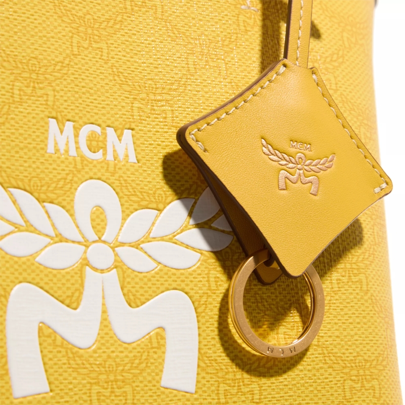 MCM Shopper Himmel Lts Shopper Mini Y9 Lemon Gold(Image 4)