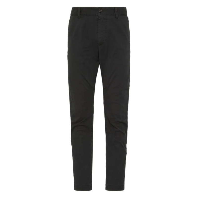 Dsquared2 Chino Tailored Black Trousers Black
