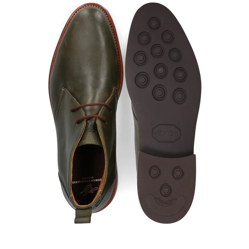 Heinrich Dinkelacker Schnürstiefel George Boots Genf Plain N dunkel-grün(Image 4)