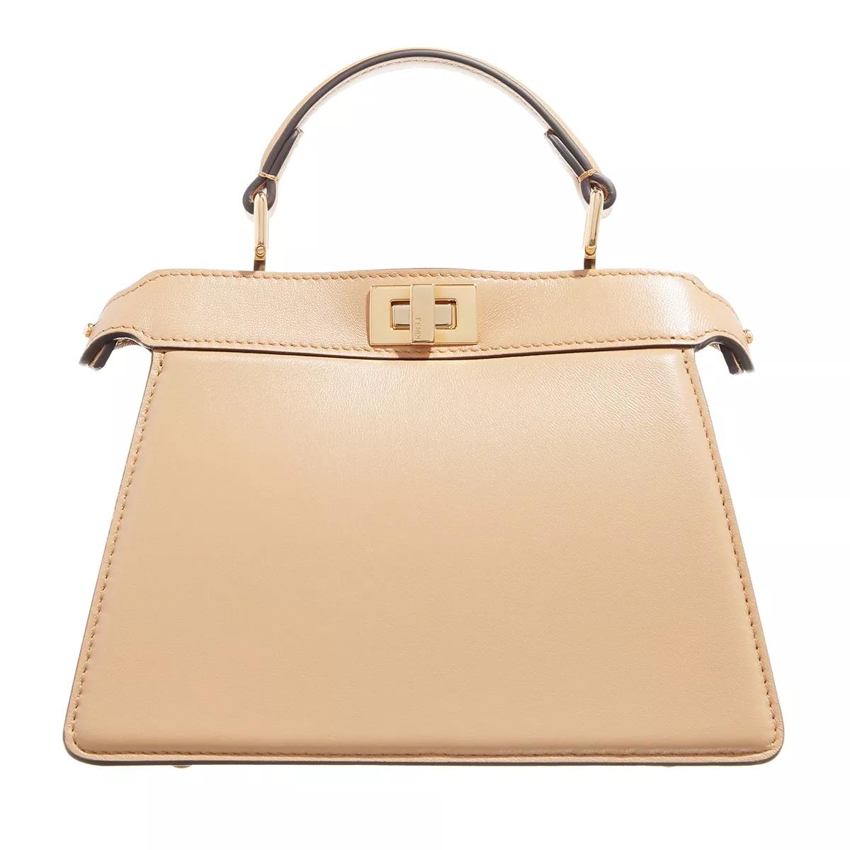 Fendi Petite Pekaboo ISeeU Bag Beige Mini Bag