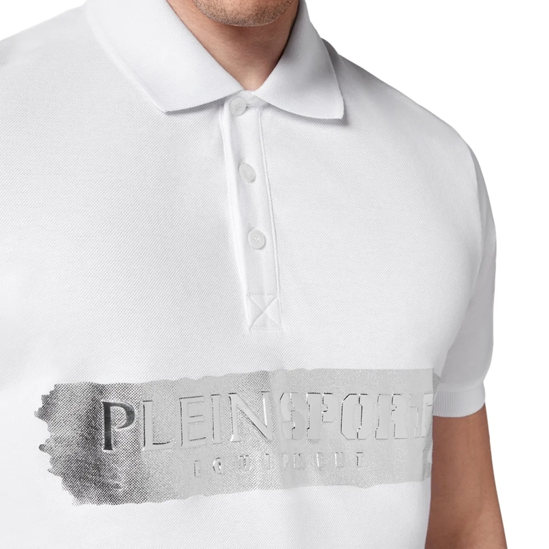 Plein Sport Top Poloshirt weiss(Image 3)