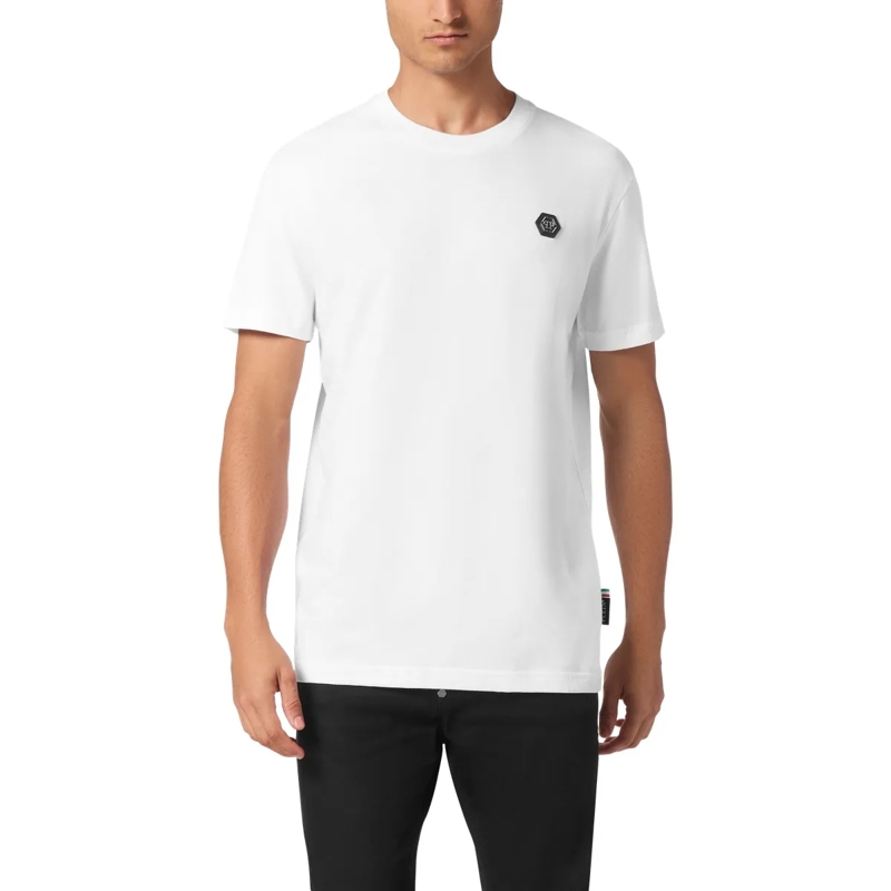 Philipp Plein T-Shirt T-Shirt Skull&Bones weiss(Image 3)