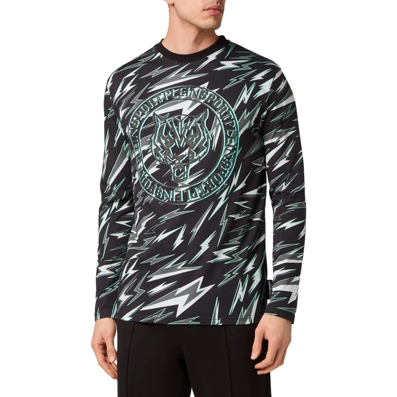 Plein Sport T-Shirt T-Shirt Tiger schwarz(Image 4)