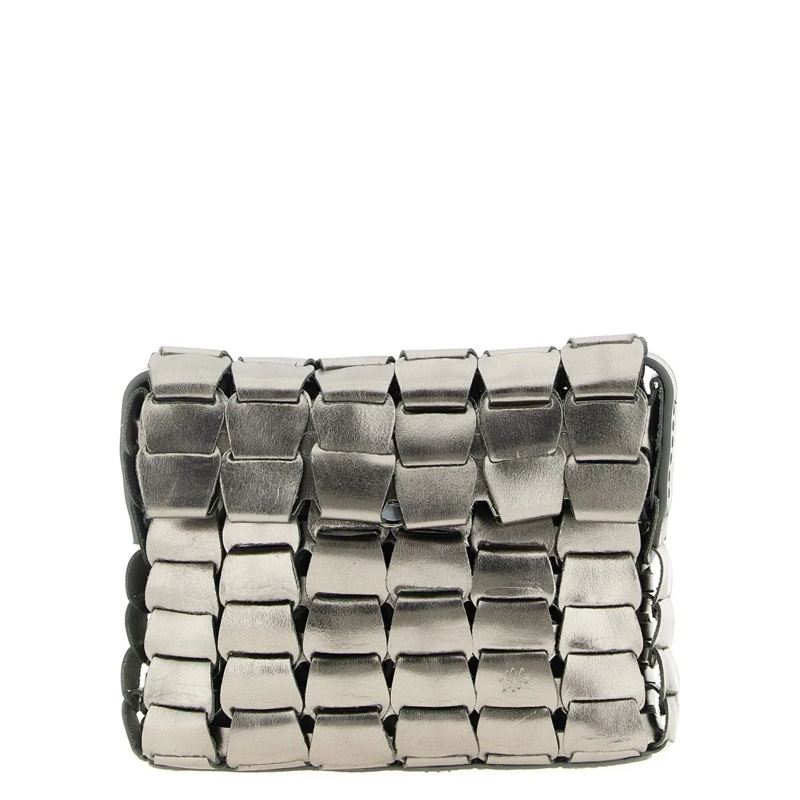 DRAGON DIFFUSION Sac à bandoulière Link Crossbody Bag Silver