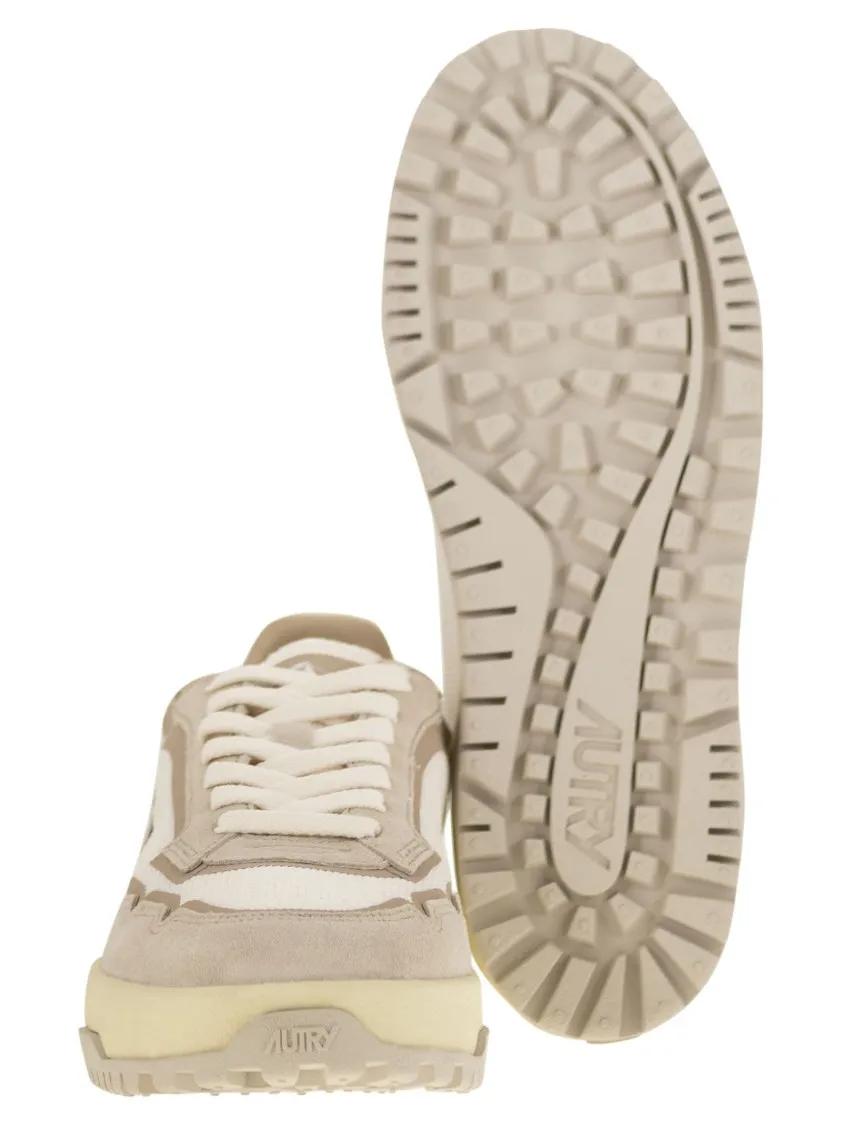 Thumbnail - Autry Low-Top Sneaker - Wildpace - Fabric And Suede Trainers - Gr. 43 (EU) - in Beige - für Damen