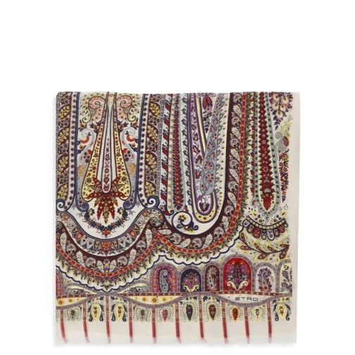 Etro Scarfl With Paisley Print Multicolor 