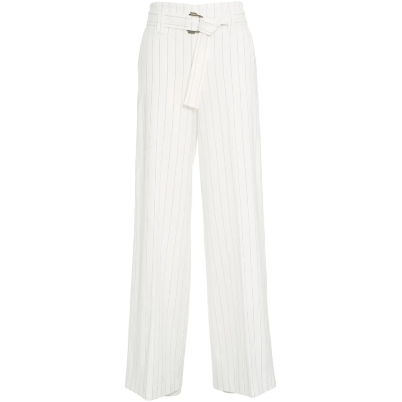 LIU JO Hose Trousers White Bluette blau