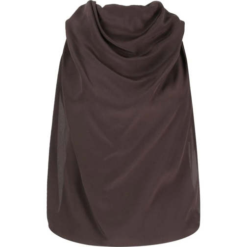 Lanvin  Top Brown schwarz