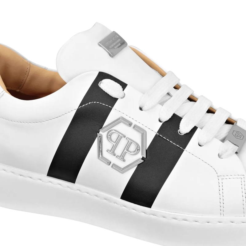 Philipp Plein Low-Top-Sneaker Sneaker Hexagon weiss(Image 4)