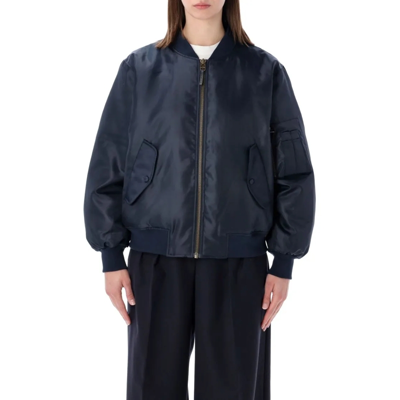 Anine Bing Bomberjacke Leon Technical Bomber Jacket Black