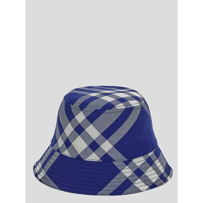 Burberry  Wool-Blend Hat Blue