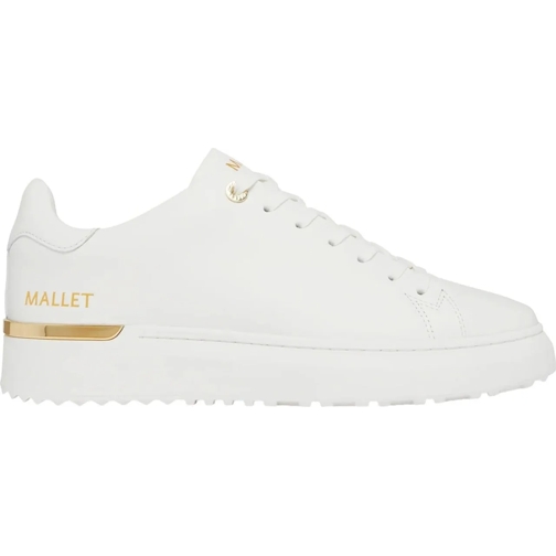 MALLET Low-Top Sneaker Mallet London Heren Sneaker Wit TE1154/WHTGLD GRFT weiß