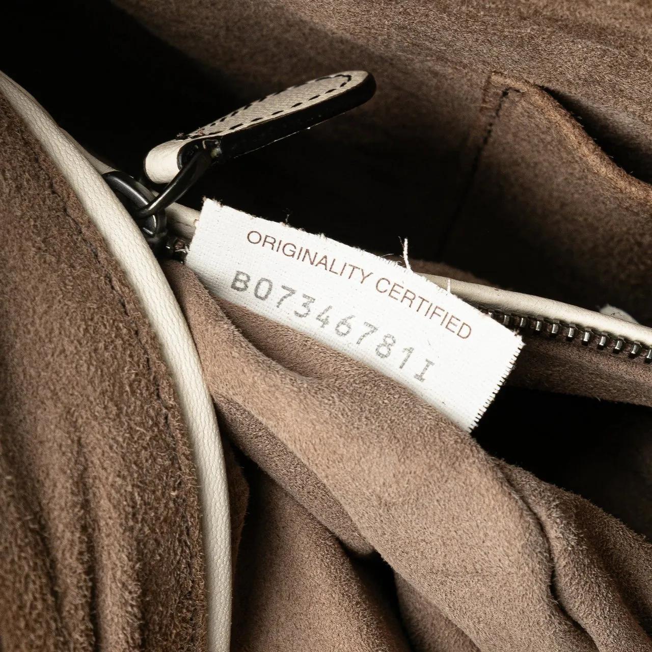 Thumbnail - Bottega Veneta Hobo Bags - Nappa Intrecciato Check Grommet Palio Crossbody - Gr. unisize - in Weiß - für Damen