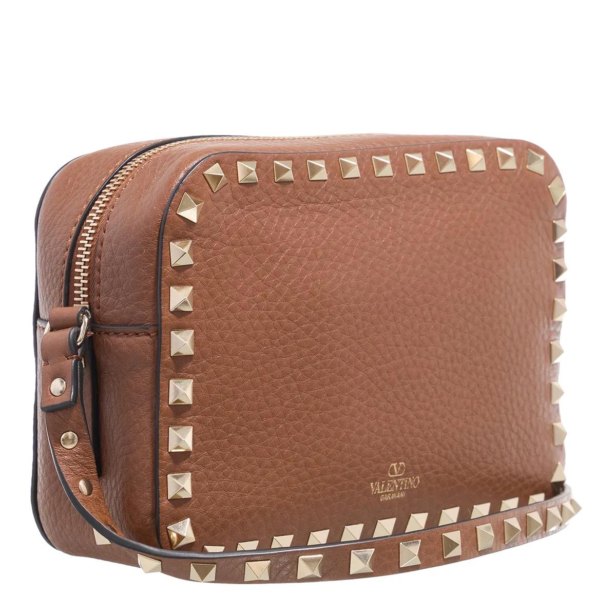 Valentino Garavani Crossbody bags Rockstud Crossbody Bag in bruin