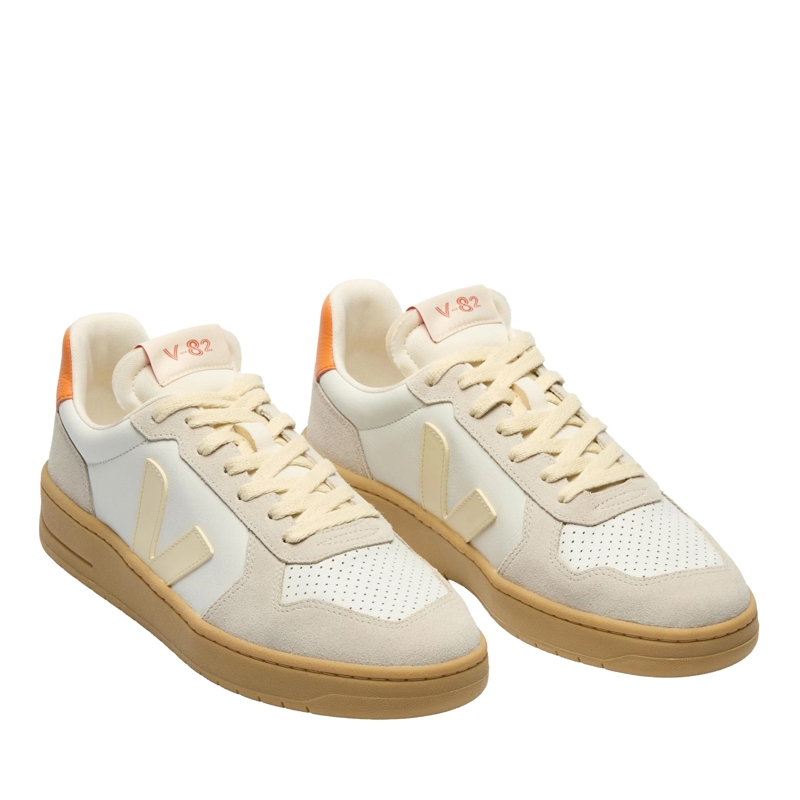 Veja Sneaker basse V82 Leather Pure Calcaire Fury(Image 2)
