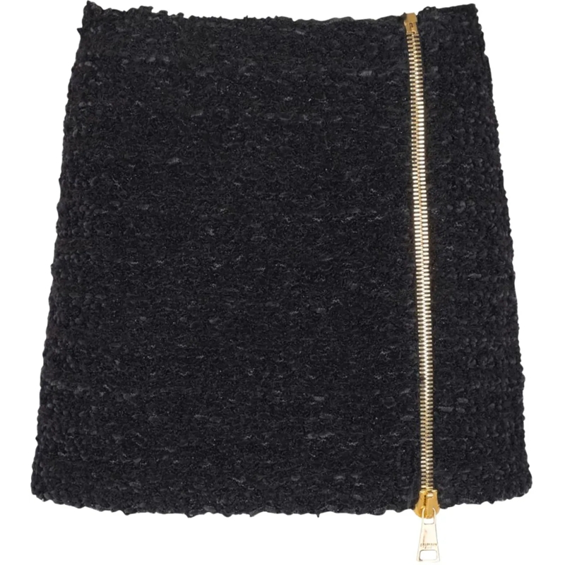 Balmain Midirock Skirts Black schwarz